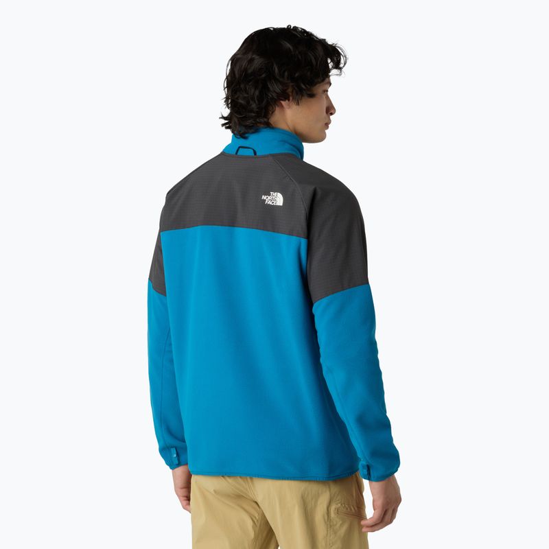 Vyriškas džemperis The North Face Glacier Heavyweight Full Zip dusk blue/asphalt grey 3