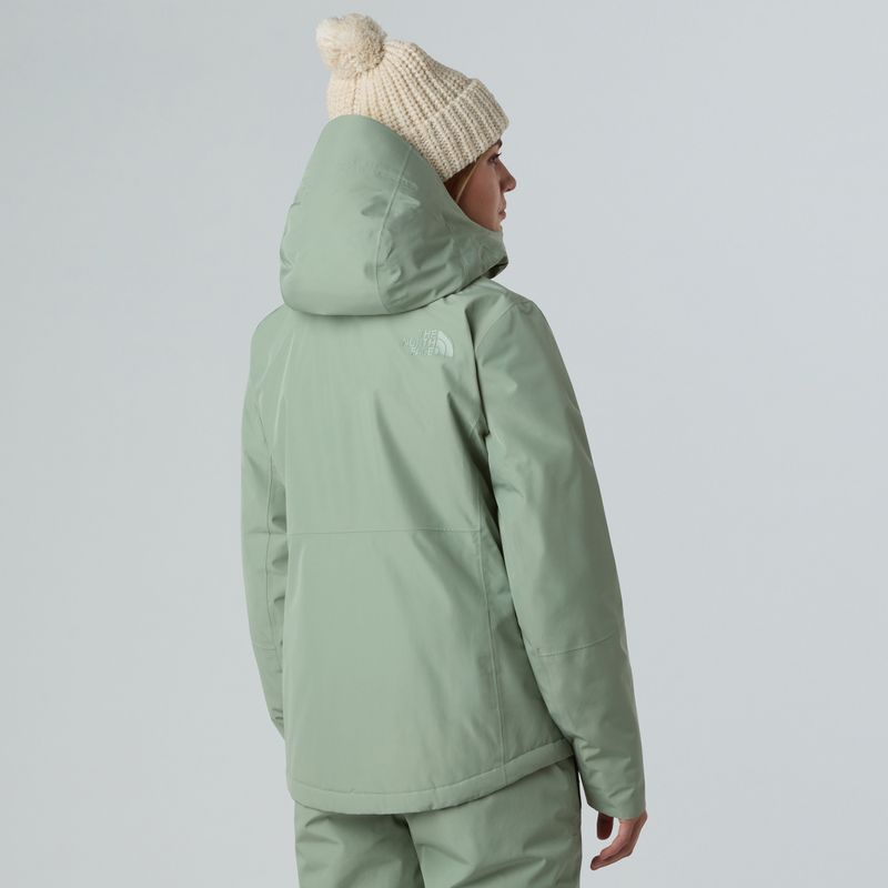 Moteriška slidinėjimo striukė The North Face Descendit slate moss 3