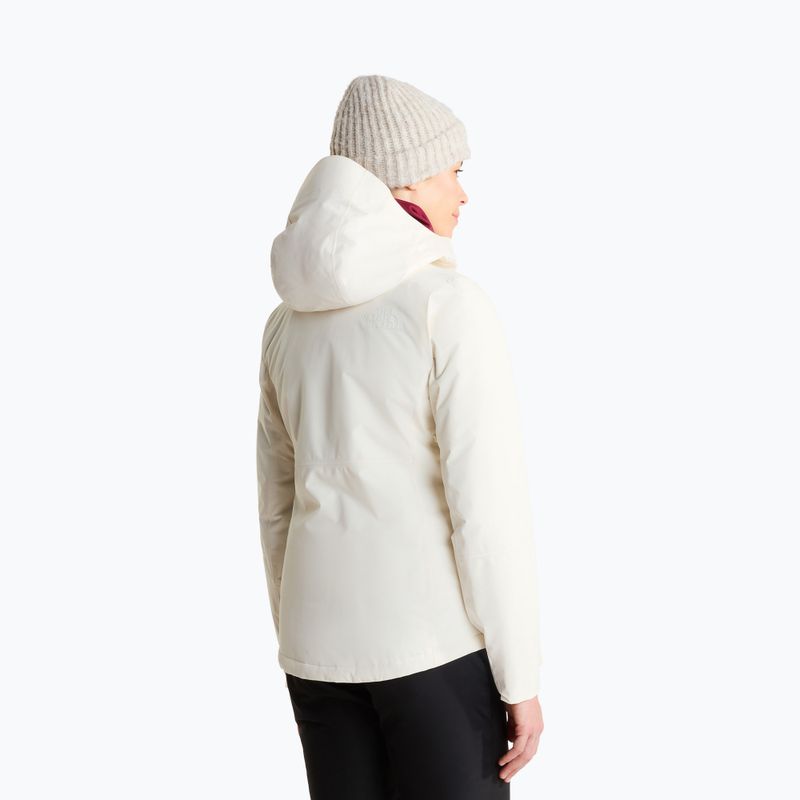Moteriška slidinėjimo striukė The North Face Descendit white dune 3