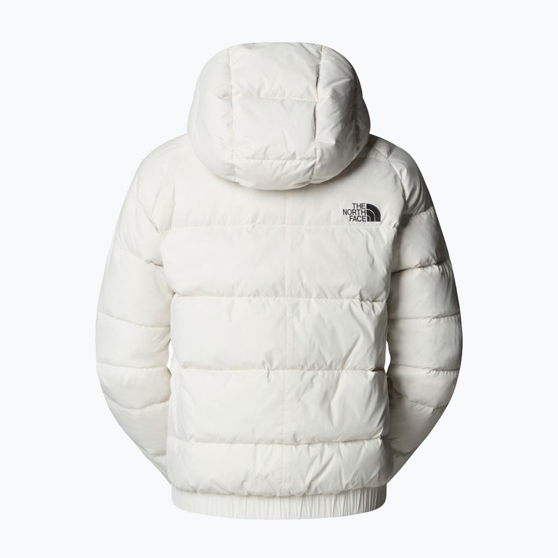 Moteriška pūsta striukė The North Face Hyalite Down Hoodie white dune 3