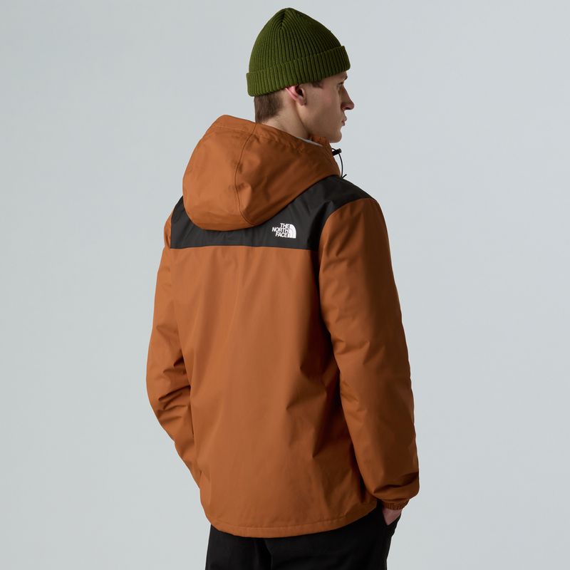 Vyriška lietaus striukė The North Face Antora burnt umber/black 3
