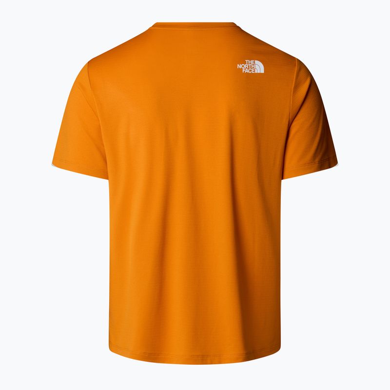 Vyriški marškinėliai The North Face 24/7 Reg agate orange 5
