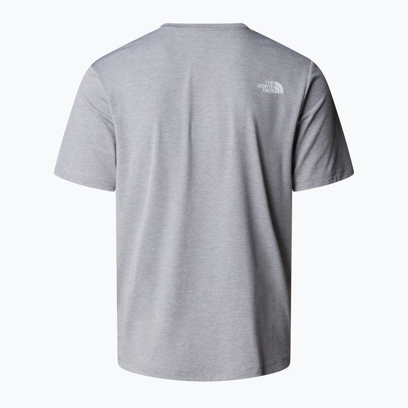 Vyriški marškinėliai The North Face 24/7 Reg pale grey heather 5