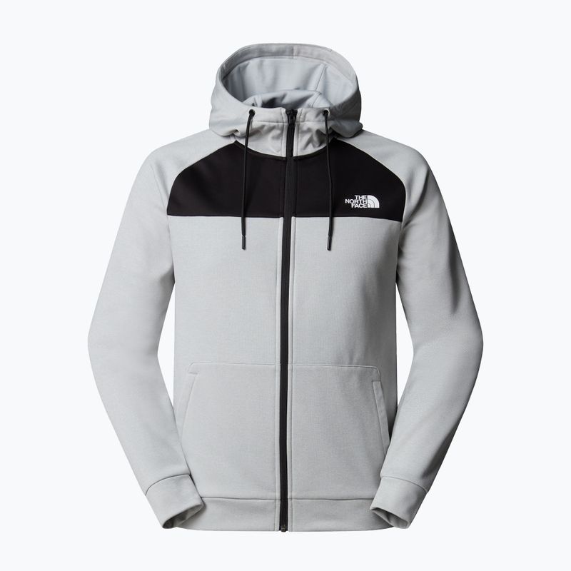 Vyriškas džemperis The North Face Reaxion Fleece Full Zip Hoodie high rise grey light heather