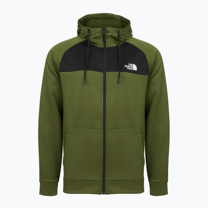 Vyriškas džemperis The North Face Reaxion Fleece Full Zip Hoodie woodland green/black