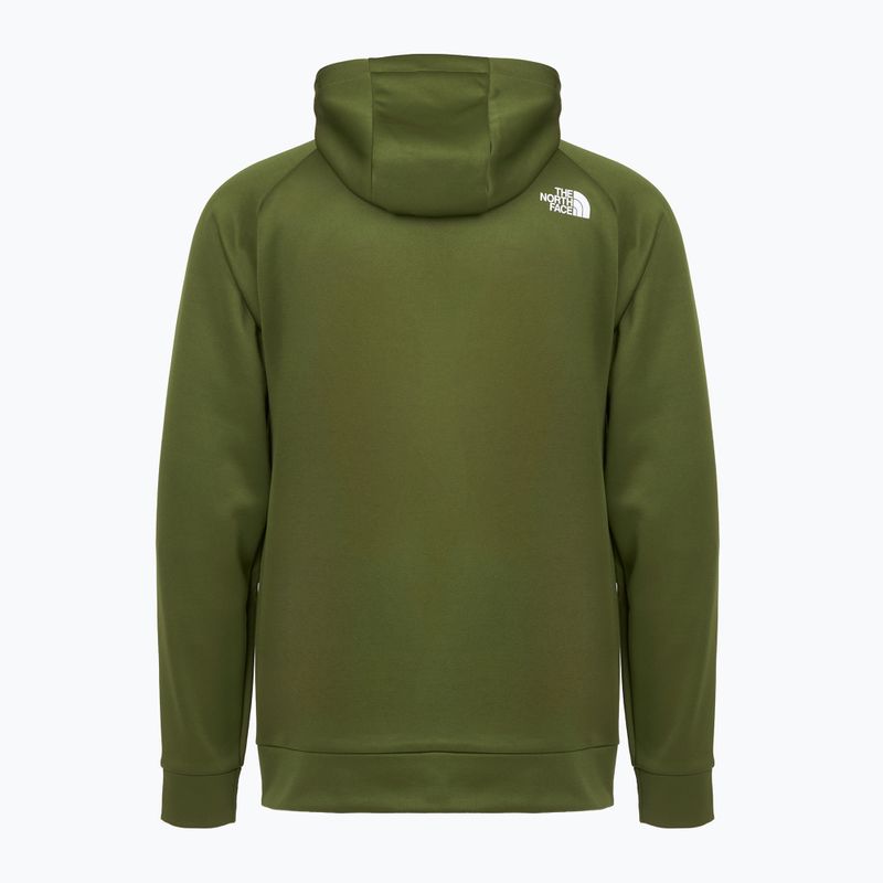 Vyriškas džemperis The North Face Reaxion Fleece Full Zip Hoodie woodland green/black 2