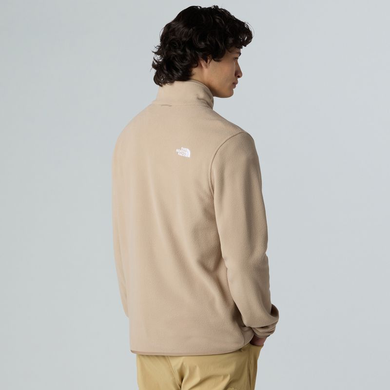 Vyriškas fliso džemperis The North Face Glacier Fleece mushroom grey 3