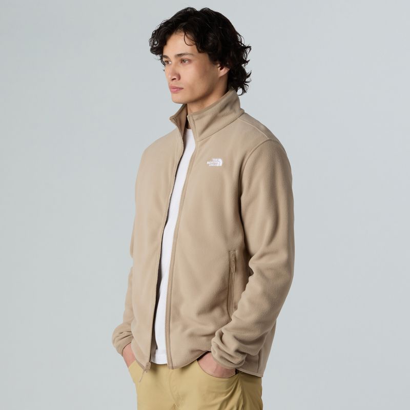 Vyriškas fliso džemperis The North Face Glacier Fleece mushroom grey 4