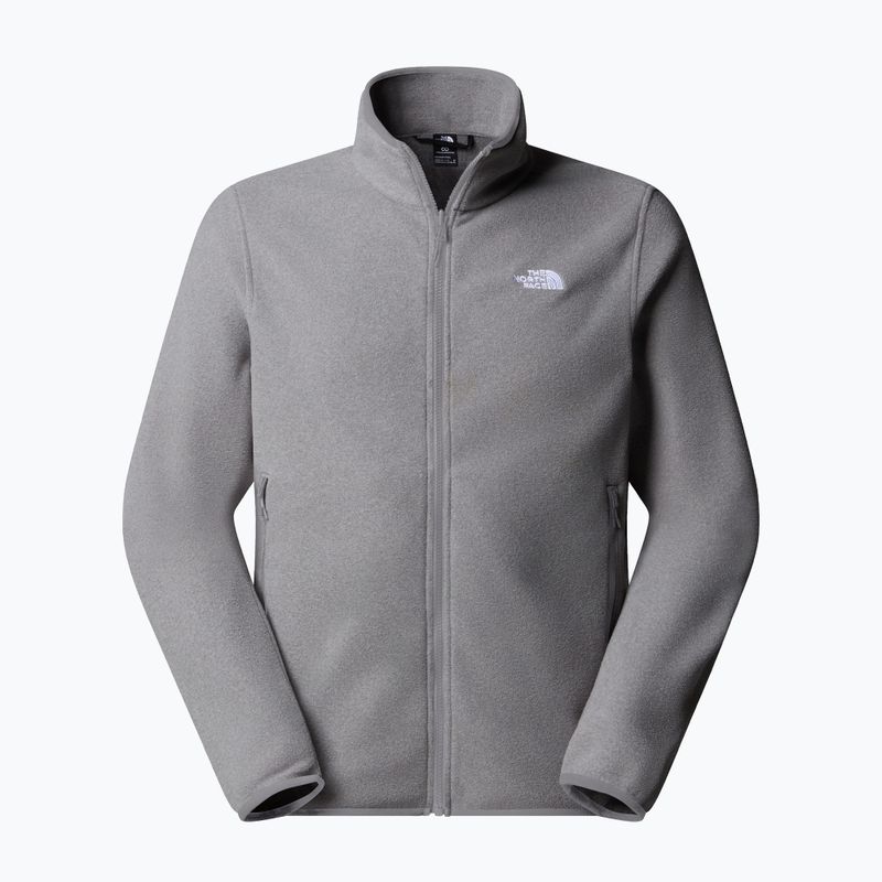 Vyriškas fliso džemperis The North Face Glacier Fleece mid grey heather 5
