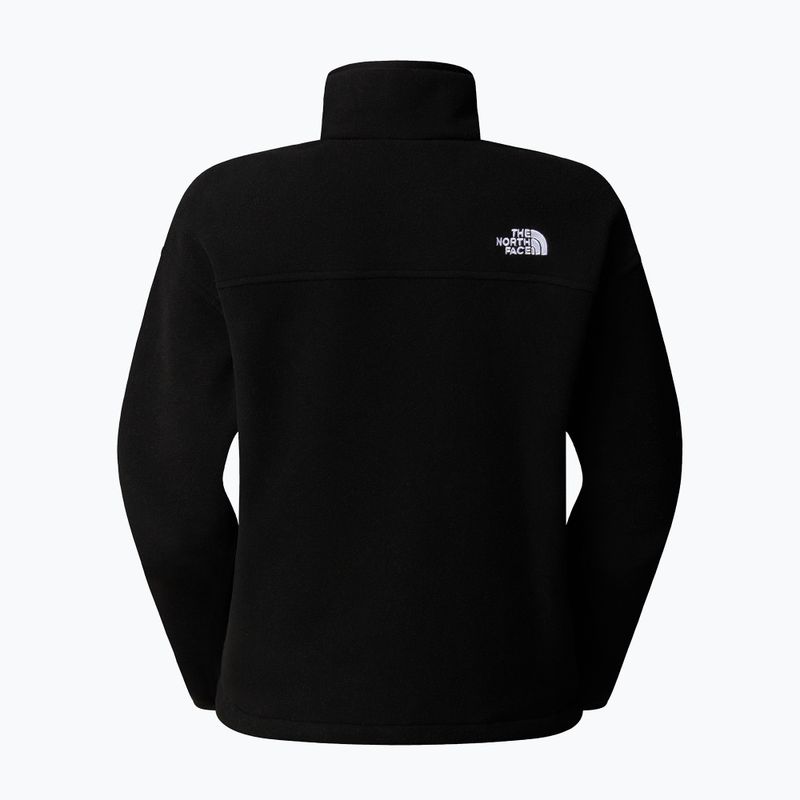 Moteriškas džemperis The North Face Glacier Fleece 1/2 Zip Short black 5