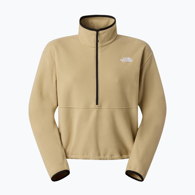 Moteriškas džemperis The North Face Glacier Fleece 1/2 Zip Short khaki stone 4
