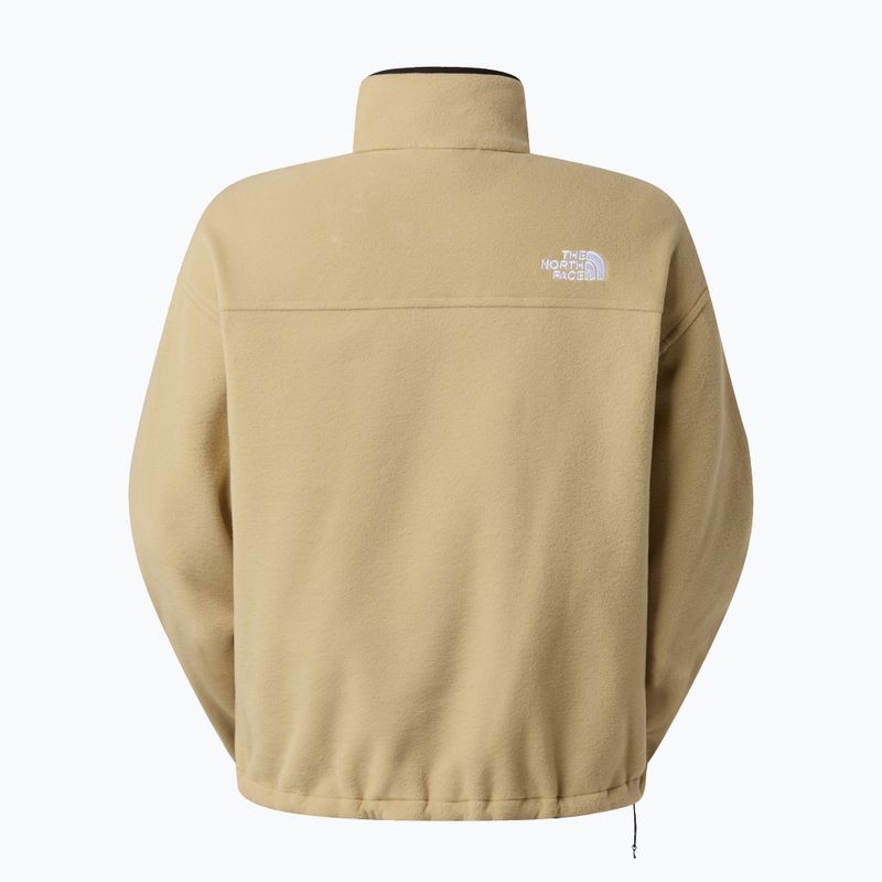 Moteriškas džemperis The North Face Glacier Fleece 1/2 Zip Short khaki stone 5