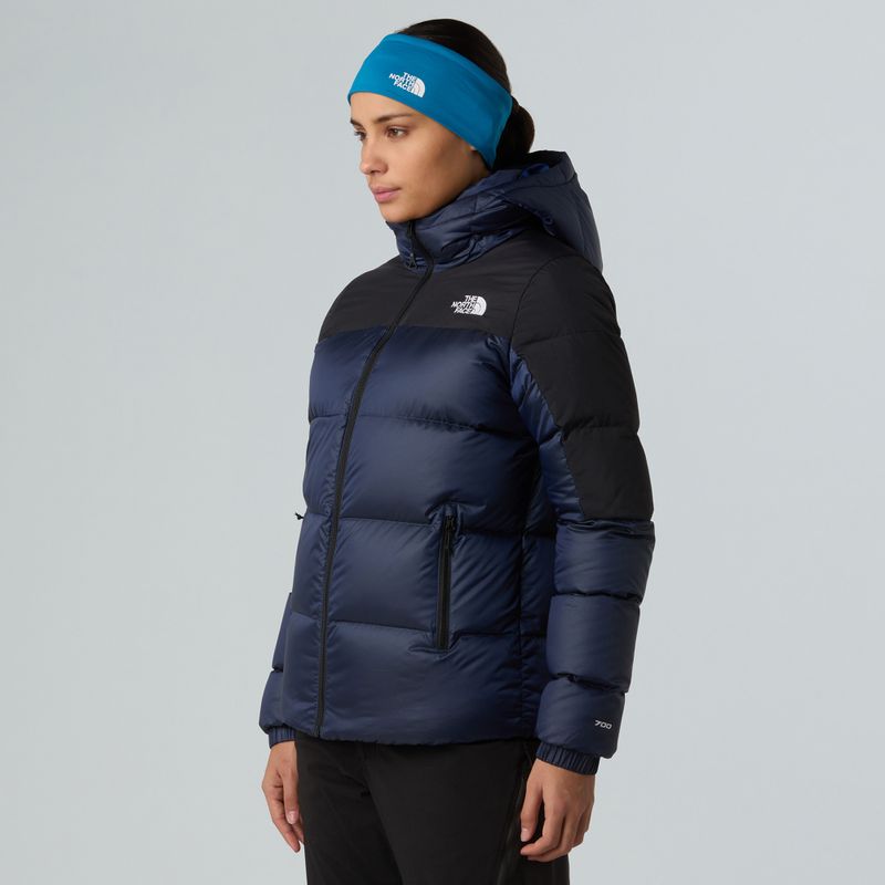 Moteriška pūsta striukė The North Face Diablo Down 2.0 Hooded estate blue/black heather 4