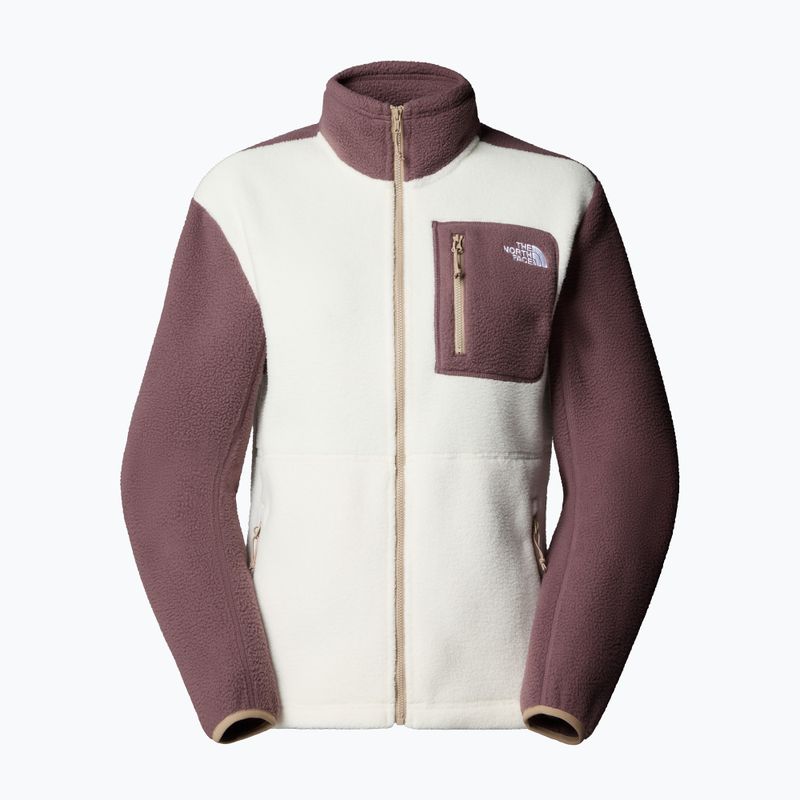 Moteriškas fliso džemperis The North Face Yumiori Full Zip white dune/tawny quartz