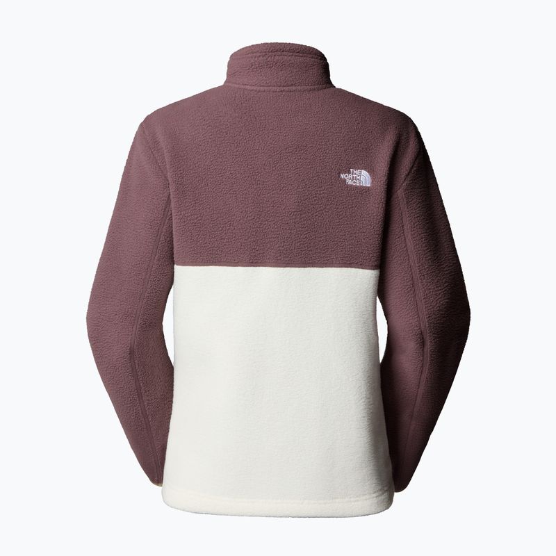 Moteriškas fliso džemperis The North Face Yumiori Full Zip white dune/tawny quartz 2