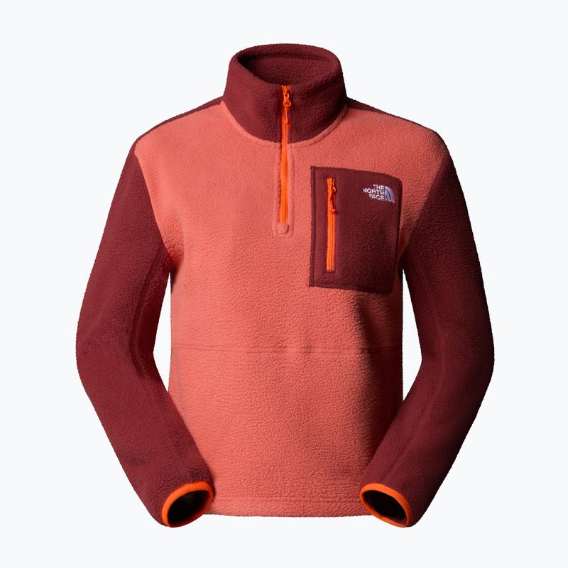Moteriškas džemperis The North Face Yumiori 1/4 Zip mars dust/sumac/solar flare 4
