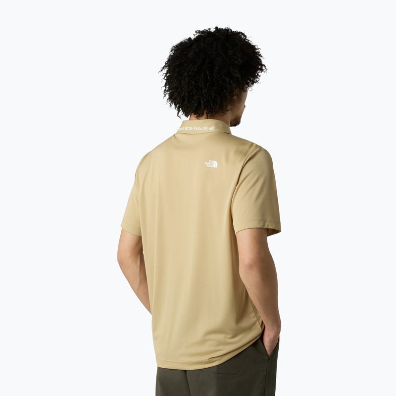 Vyriški polo marškinėliai The North Face New Tanken Polo khaki stone 3