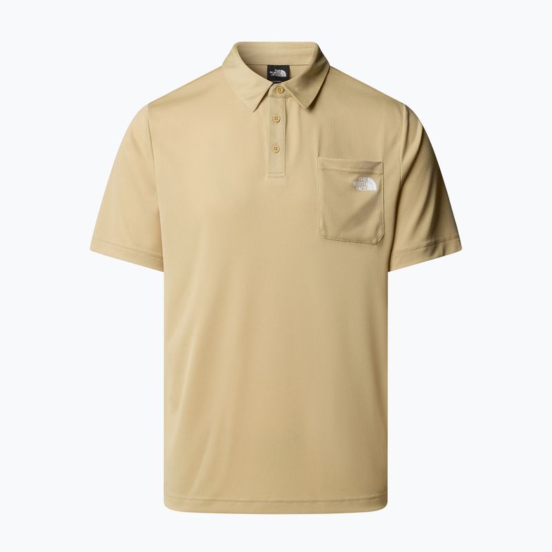 Vyriški polo marškinėliai The North Face New Tanken Polo khaki stone 4