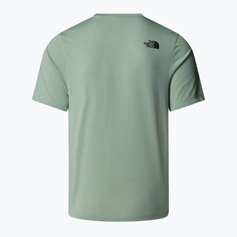 Vyriški marškinėliai The North Face Mountain Foundation Graphic state moss 5