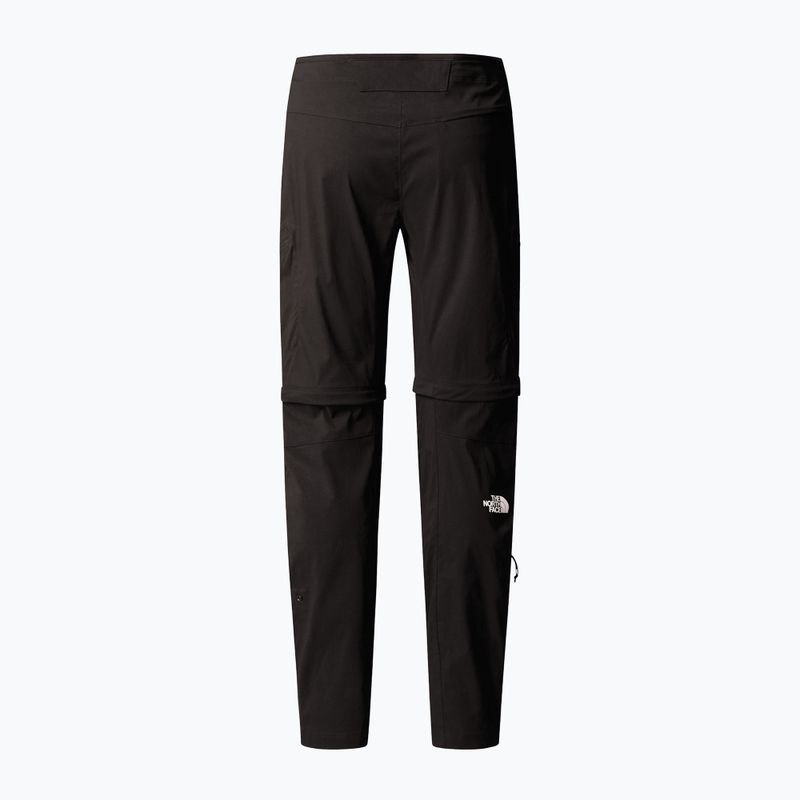 Vyriškos žygio kelnės The North Face Exploration Regular Tapered Convertible tnf black 6