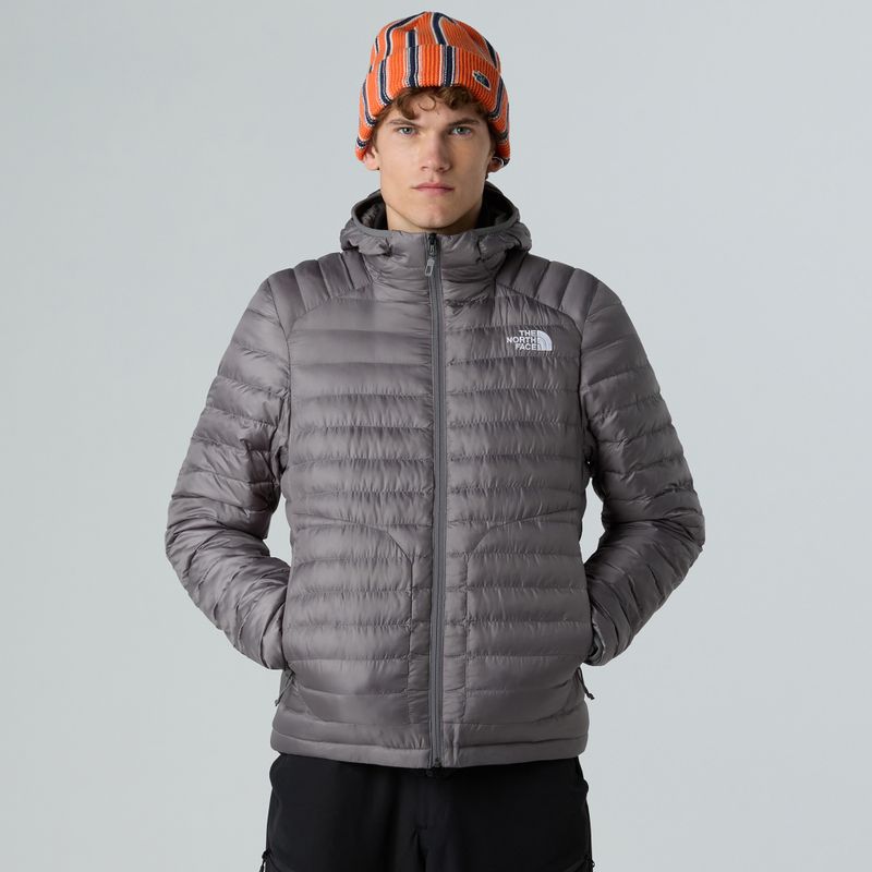 Vyriška pūkinė striukė The North Face Huila Synthetic Hoodie smoked pearl