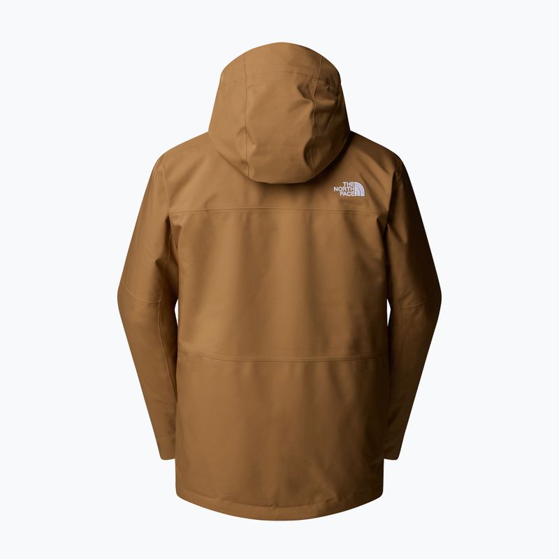 Vyriška snieglenčių striukė The North Face Fourbarrel Triclimate utility brown/khaki 7