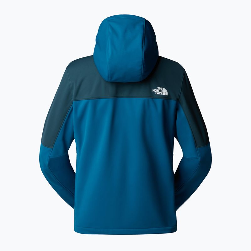 Vyriška softshell striukė The North Face Diablo Softshell Detachable Hood mineral ink/deep cypress 6