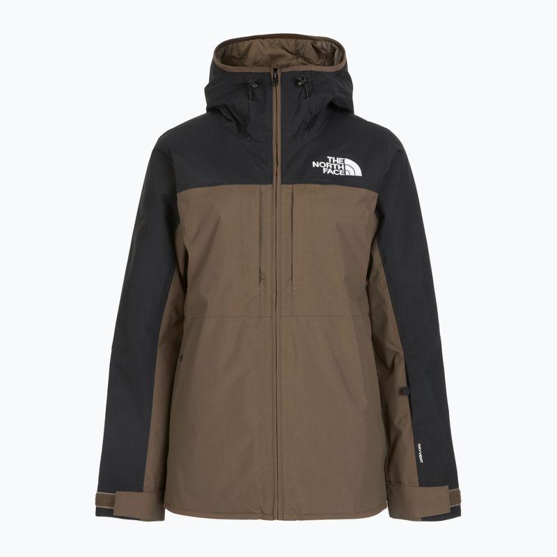 Moteriška slidinėjimo striukė The North Face Namak Insulated black/smokey brown 4