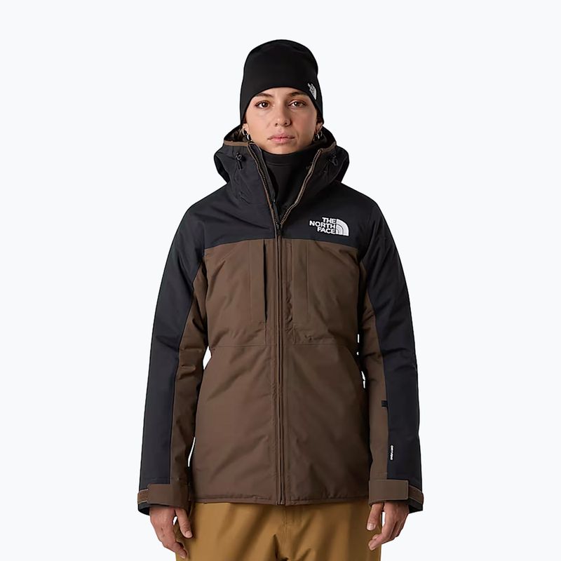 Moteriška slidinėjimo striukė The North Face Namak Insulated black/smokey brown