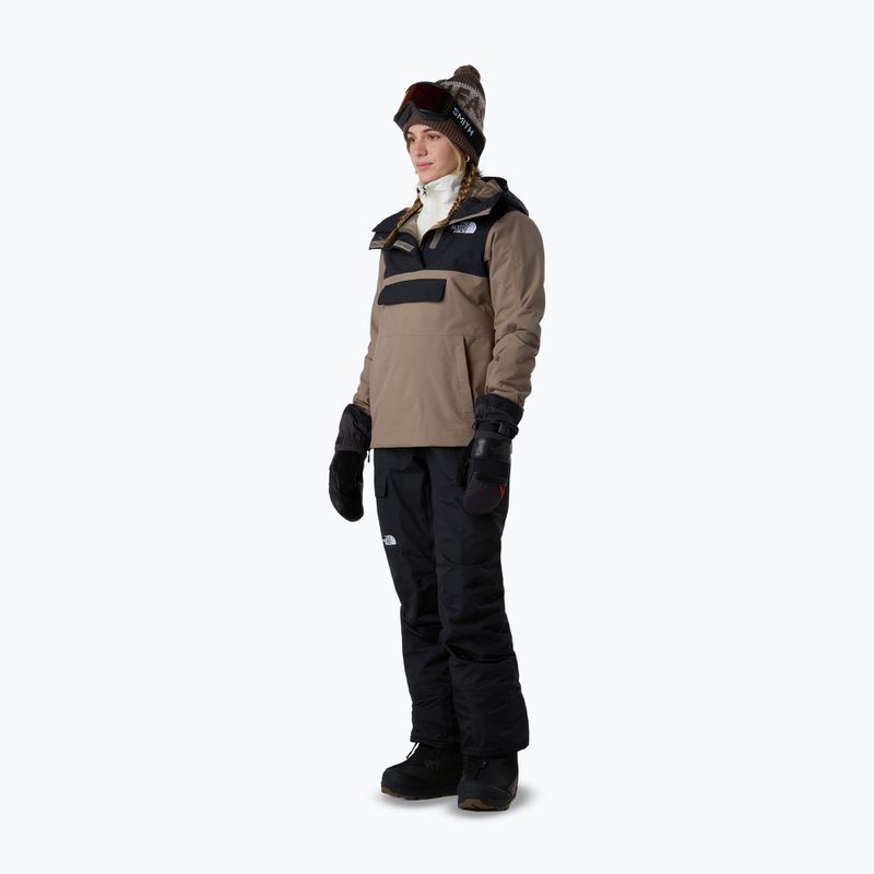 Moteriška slidinėjimo striukė The North Face Driftview Anorak mocha brown/black 2