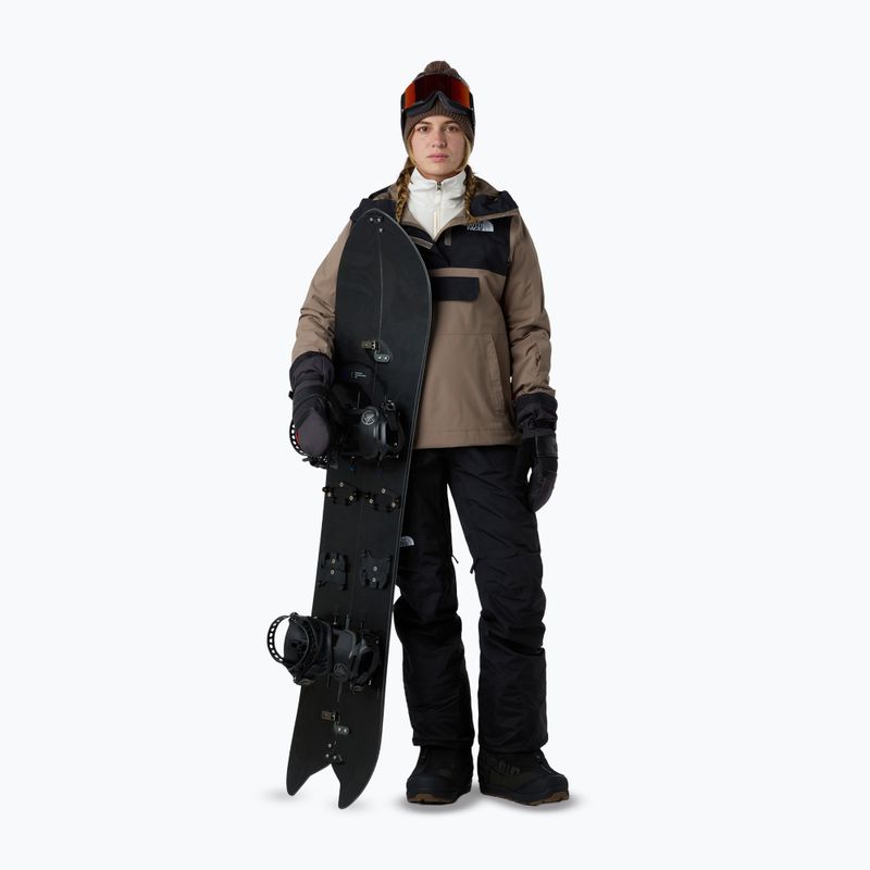 Moteriška slidinėjimo striukė The North Face Driftview Anorak mocha brown/black 4