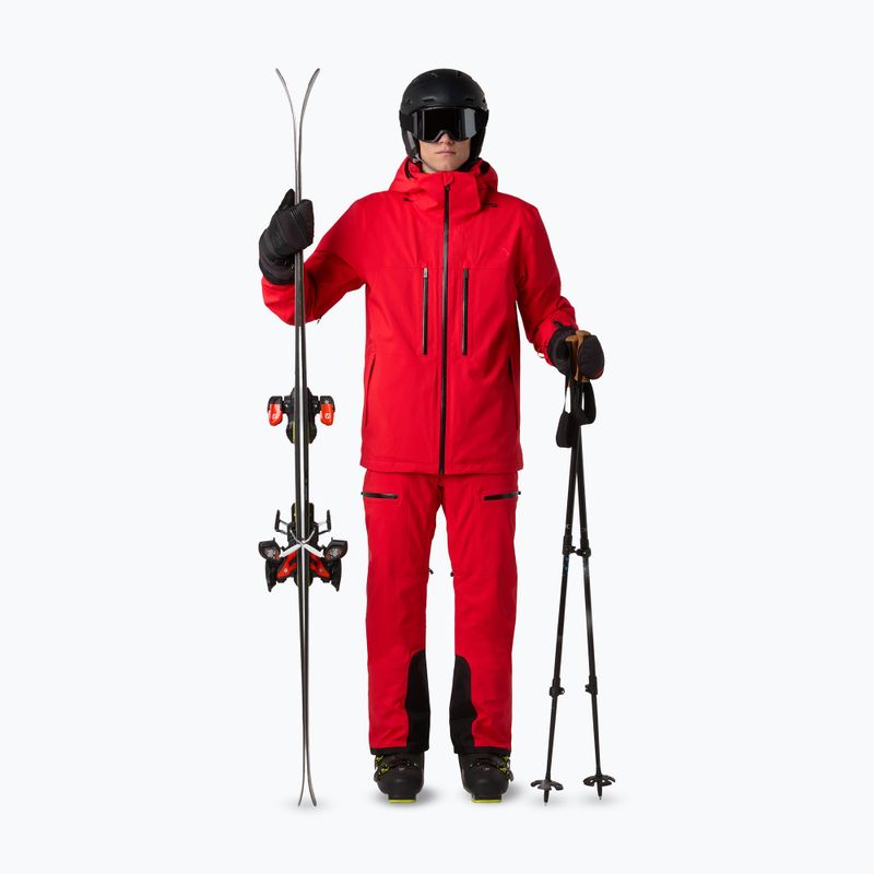 Vyriškos slidinėjimo kelnės The North Face Chakal Regular elevation red 2