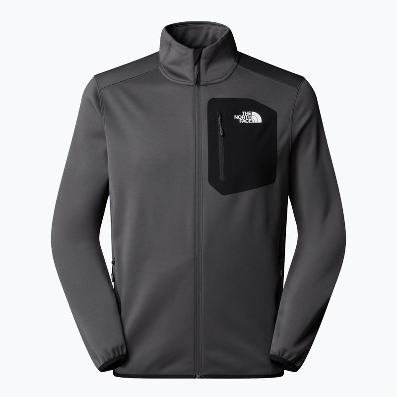 Vyriški džemperiai The North Face Crest Fz anthracite grey/black 4
