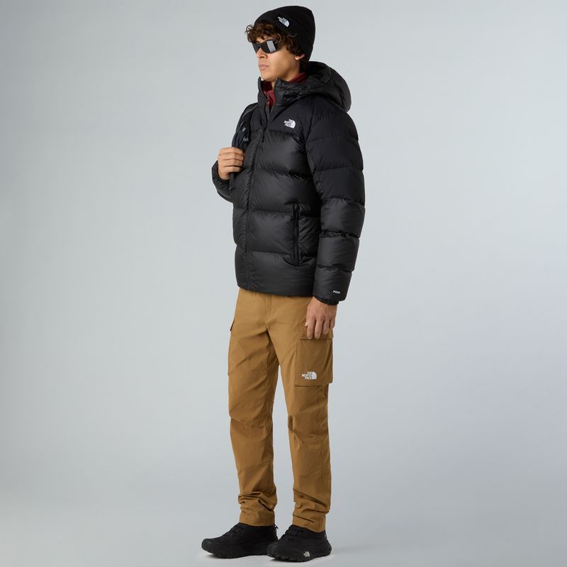 Vyriškos pūkinės striukės The North Face Diablo Down 2.0 Hoodie black/black/recycled down 2