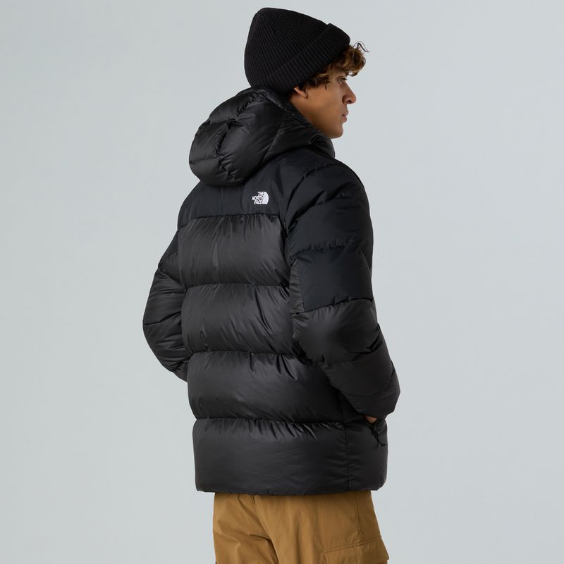 Vyriškos pūkinės striukės The North Face Diablo Down 2.0 Hoodie black/black/recycled down 3