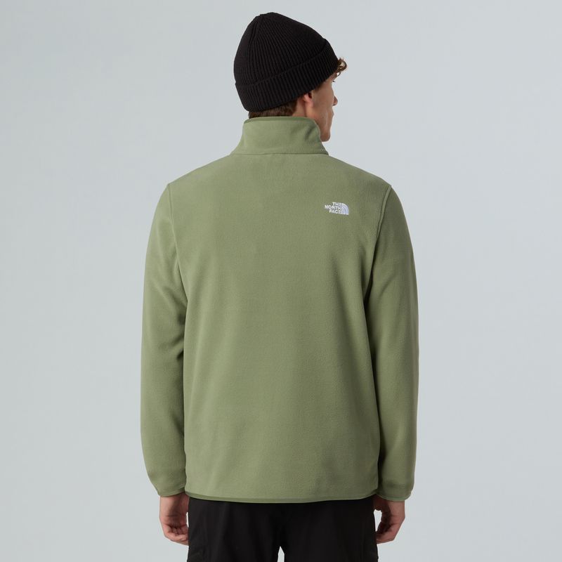 Vyriškas fliso džemperis The North Face Glacier Fleece 1/4 Zip bark mist 3