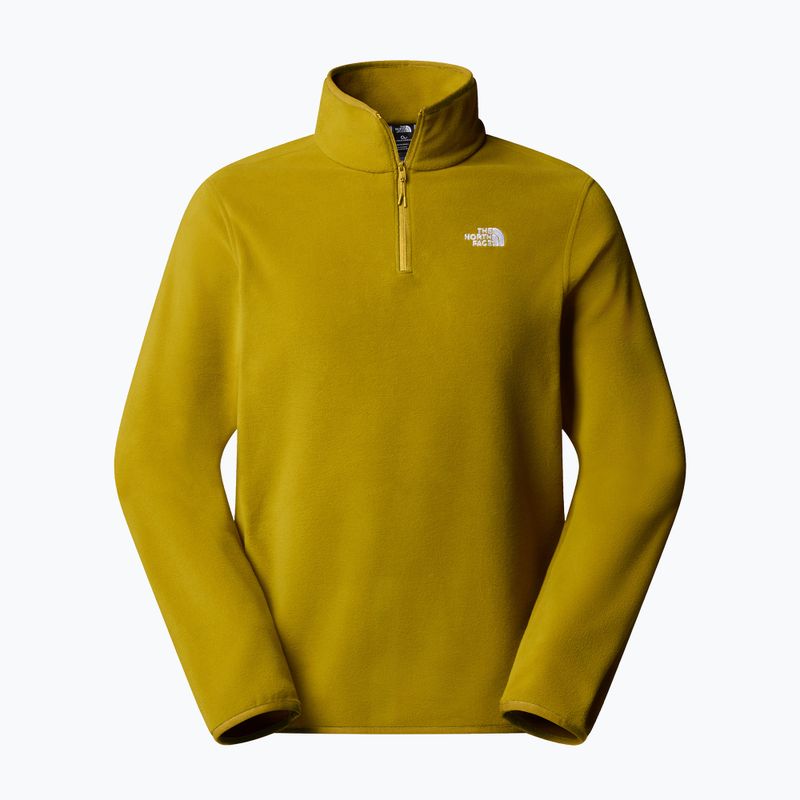 Vyriškas fliso džemperis The North Face Glacier Fleece 1/4 Zip deep dijon 4