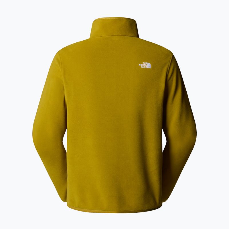 Vyriškas fliso džemperis The North Face Glacier Fleece 1/4 Zip deep dijon 5