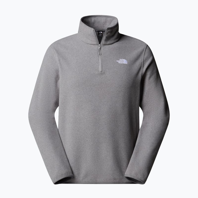 Vyriškas fliso džemperis The North Face Glacier Fleece 1/4 Zip mid grey heather 4