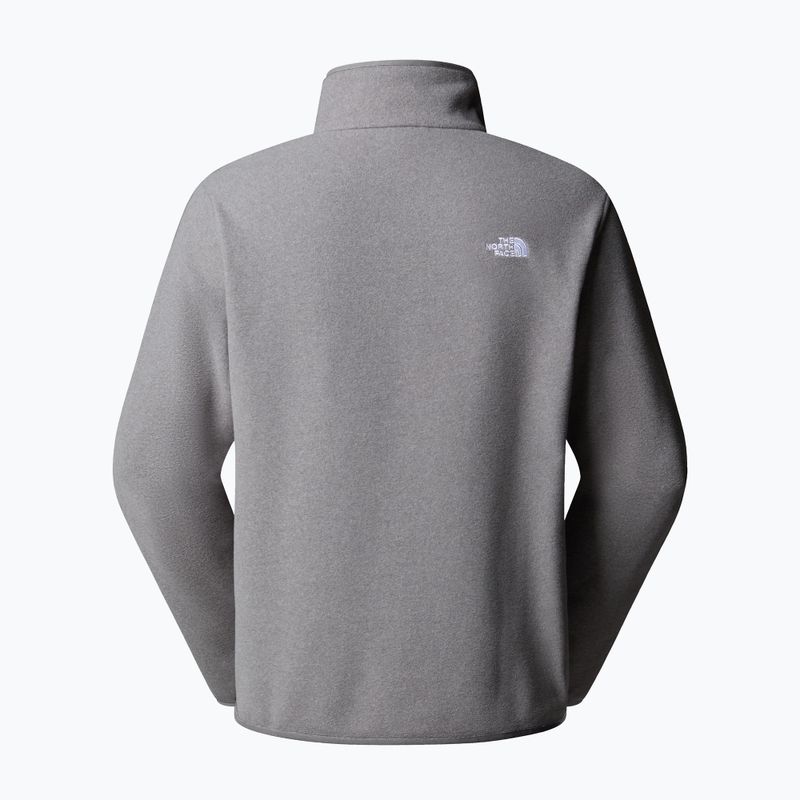 Vyriškas fliso džemperis The North Face Glacier Fleece 1/4 Zip mid grey heather 5