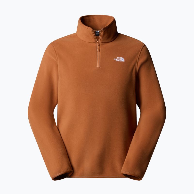 Vyriškas fliso džemperis The North Face Glacier Fleece 1/4 Zip burnt umber 4
