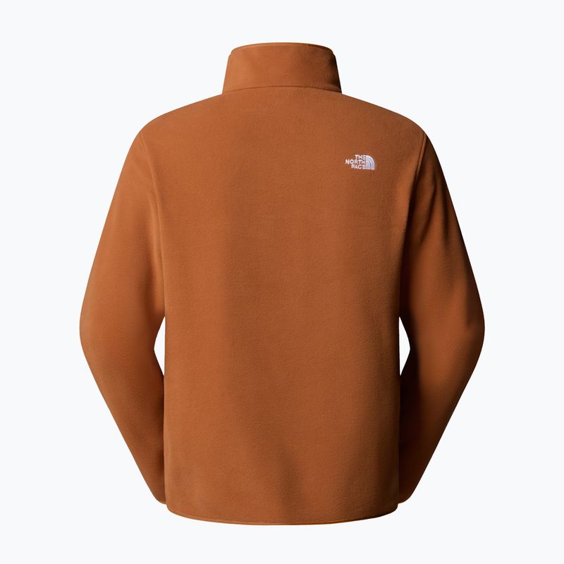 Vyriškas fliso džemperis The North Face Glacier Fleece 1/4 Zip burnt umber 5