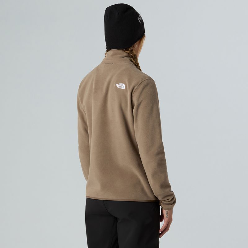Moteriškas fliso džemperis The North Face Glacier Fleece mocha brown 3