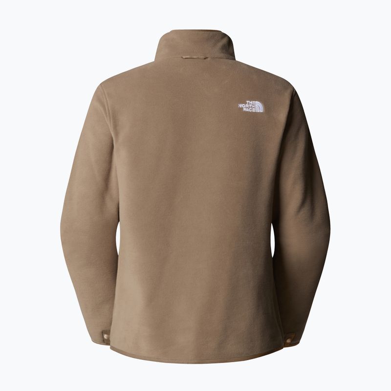 Moteriškas fliso džemperis The North Face Glacier Fleece mocha brown 6