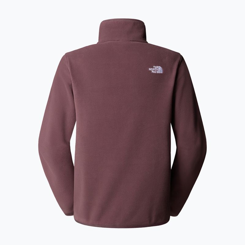 Moteriškas fliso džemperis The North Face Glacier Fleece 1/4 Zip tawny quartz 5