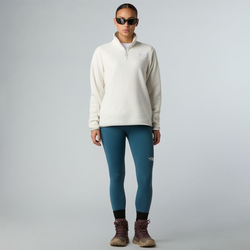 Moteriškas fliso džemperis The North Face Glacier Fleece 1/4 Zip white dune 2
