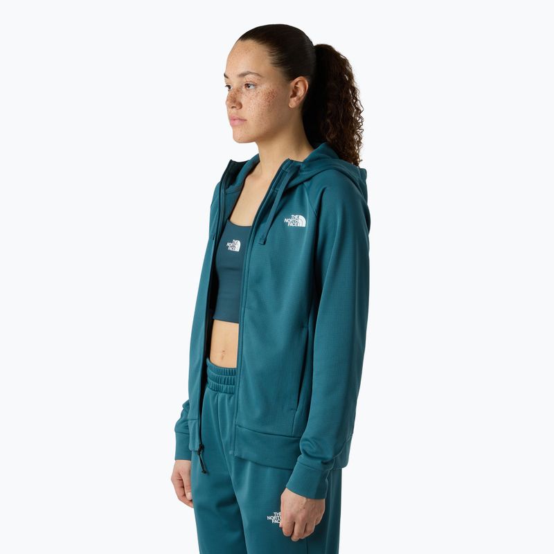 Moteriškas džemperis The North Face Reaxion 2.0 Hooded Full Zip space dark heather 4