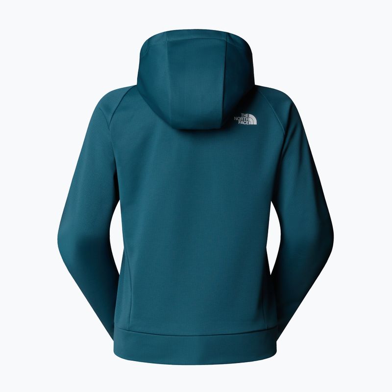 Moteriškas džemperis The North Face Reaxion 2.0 Hooded Full Zip space dark heather 6