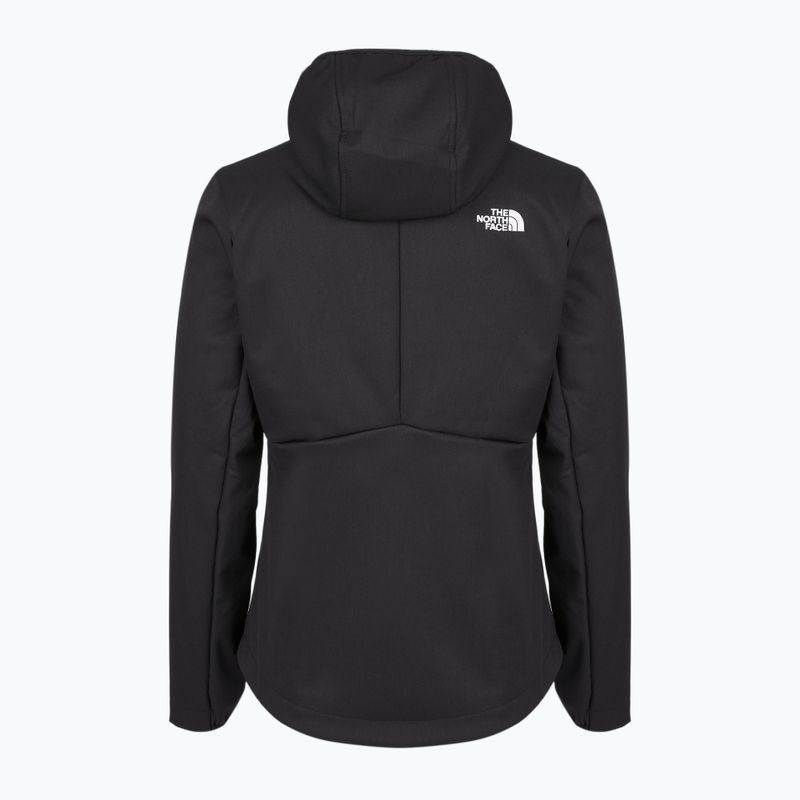 Moteriška softshell striukė The North Face Quest Highloft EU black heather 2