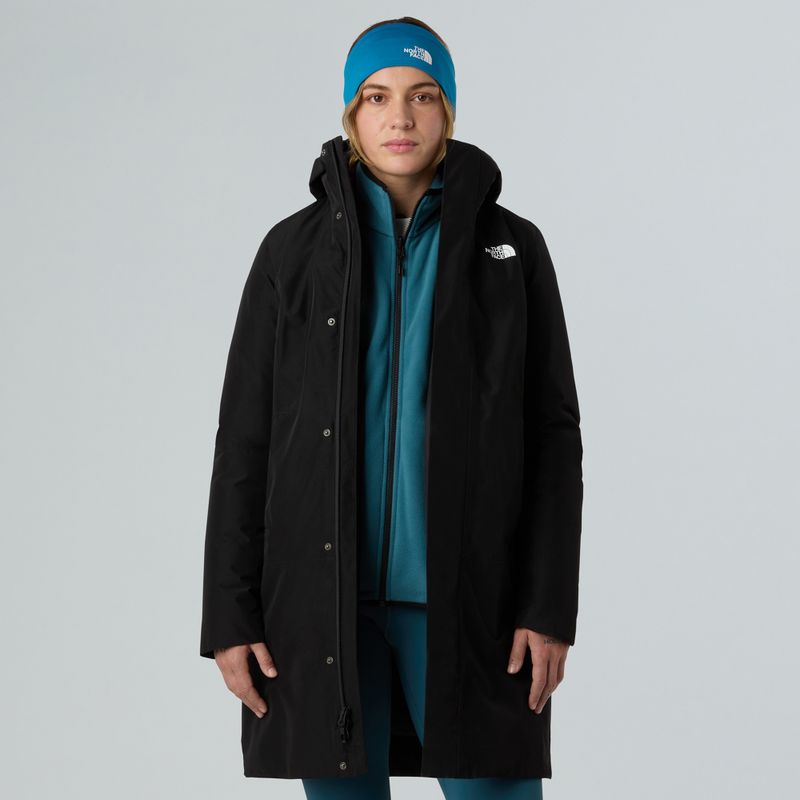 Moteriškas pūkinis paltas The North Face Suzanne Triclimate 2.0 juodas 5